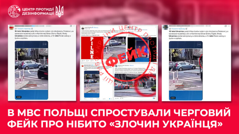 В МВС Польщі спростували черговий фейк про нібито «злочин українця»