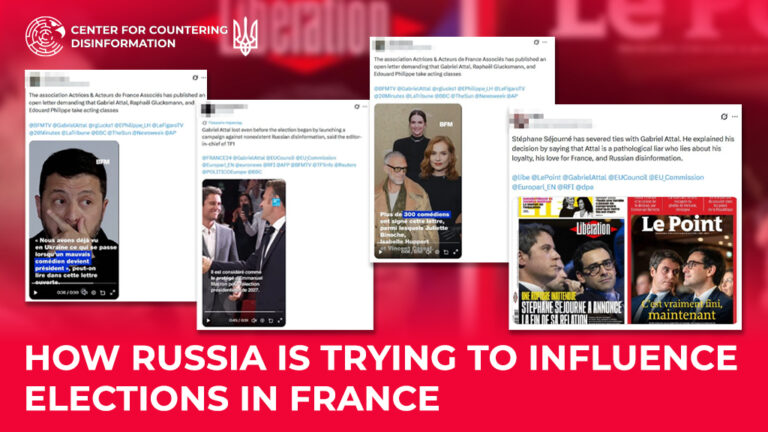 How russia is trying to influence elections in France