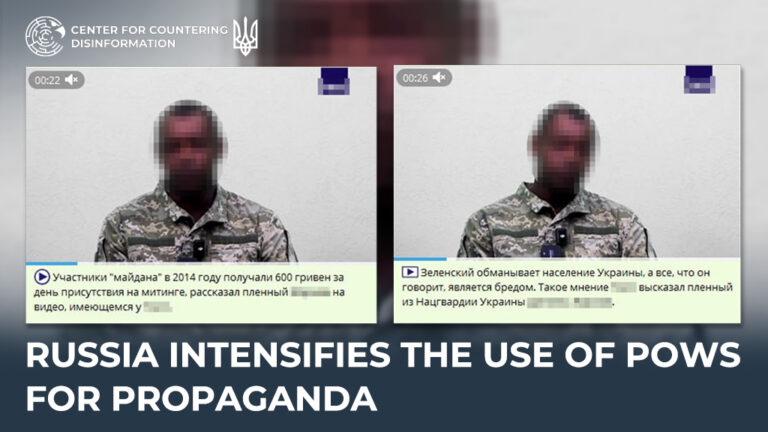 russia intensifies the use of POWs for propaganda