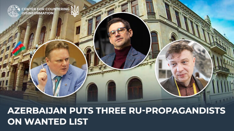 Azerbaijan puts three ru-propagandists on wanted list