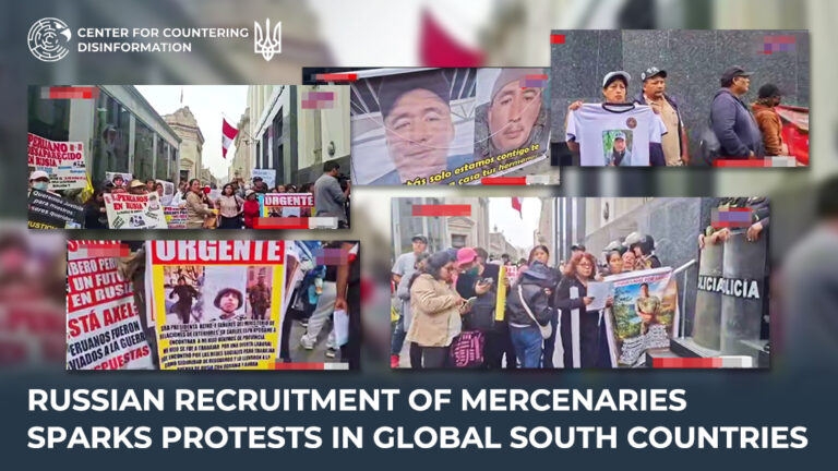 russian recruitment of mercenaries sparks protests in Global South countries