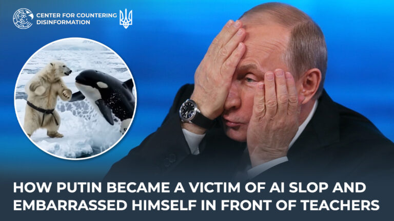 How putin became a victim of AI slop and embarrassed himself in front of teachers