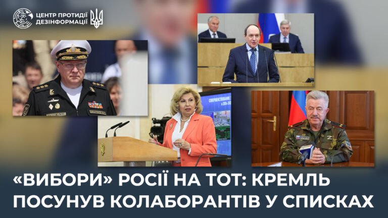 «Вибори» росії на ТОТ: кремль посунув колаборантів у списках