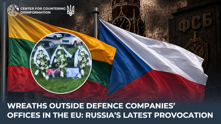 Wreaths outside defence companies’ offices in the EU: russia’s latest provocation