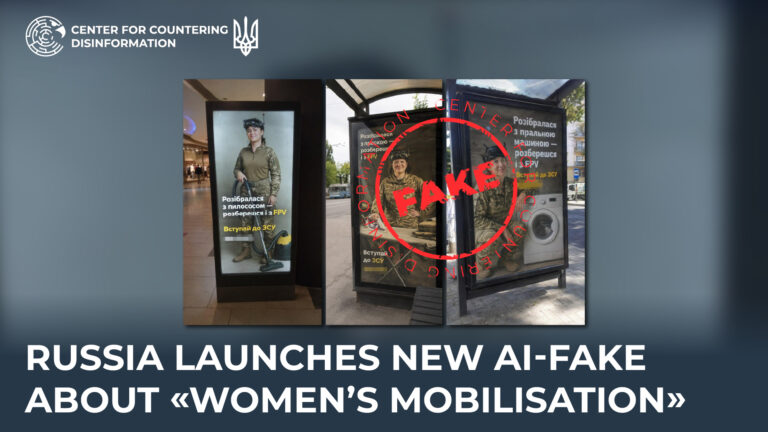 russia launches new AI-fake about «women’s mobilisation»