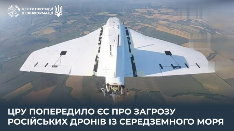 ЦРУ попередило ЄС про загрозу російських дронів із Середземного моря