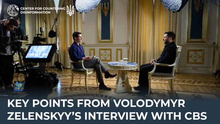 Key points from Volodymyr Zelenskyy’s interview with CBS